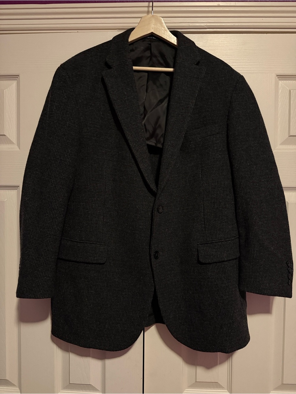 Vintage Austin Reed Wool Blazer in Dark Grey